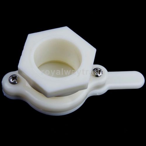 4x functional white plastic hive honey gate valve extractor beekeeper tool 38mm for sale