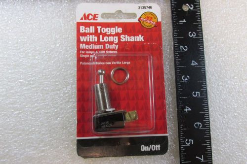 Switch long shank toggle screw 6 amp 125 volt  3 amp 250 volt spst usa seller  ! for sale