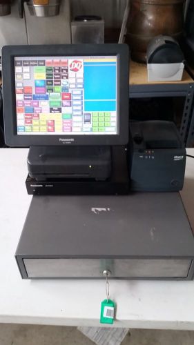 Panasonic JS790WS POS System Printers, JS910CV KVS LCDs and card reader