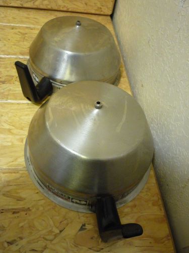 (2) Bunn Stainless Steel Coffee Brew Basket with splash guard