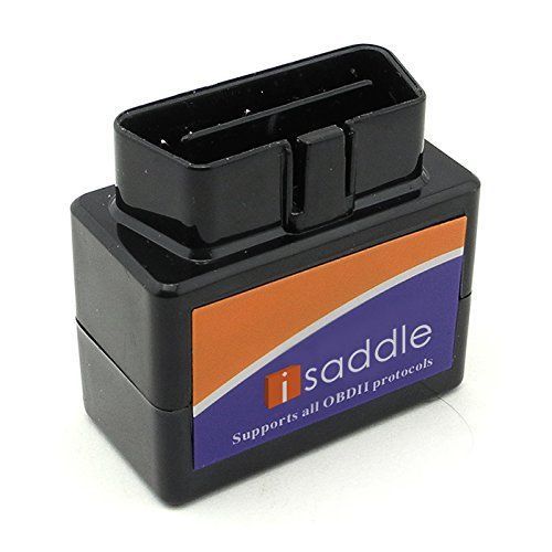 Isaddle mini bluetooth obd2 obdii scan tool check engine light &amp; can-bus auto di for sale