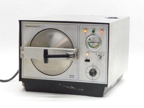Mdt harvey chemiclave 5000 chemical pressure autoclave sterilizer medical parts for sale