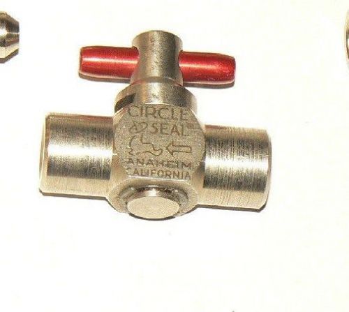 Circle seal 9500 series plug shutoff valve 9532t-1pp 2000 psi for sale