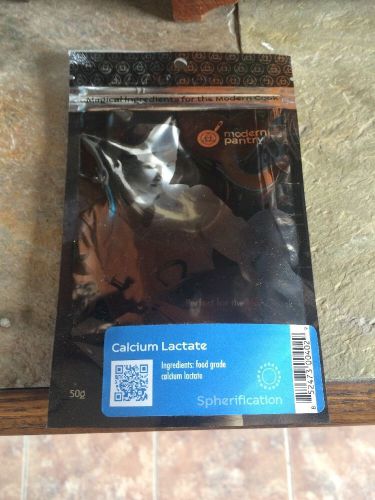 Calcium Lactate - Food Grade  50g Modernist Pantry.