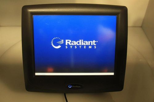 RADIANT POS Touchscreen Terminal P1550-4260 Intel 1.33GHz 40GB 1GB RAM Formatted