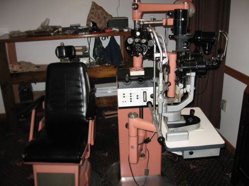 Opththalmic equipment- chair and stand