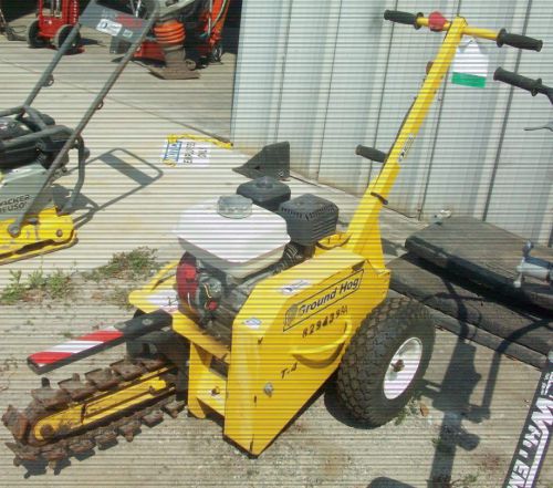 $ 1070 cash ground hog 18&#034; gas trencher honda t-4-hs (good working condition) for sale