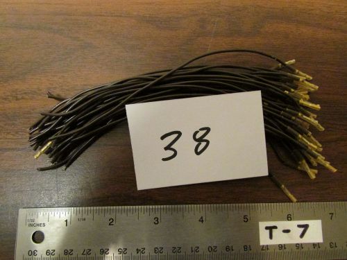 Bag of 38 brown 6-inch female connector jumpers nos for sale