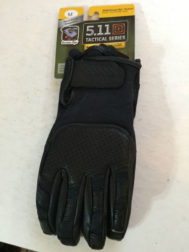 5.11 Tactical 59356 Screen Ops Tactical Kevlar Touch Screen Gloves Sz med BLK