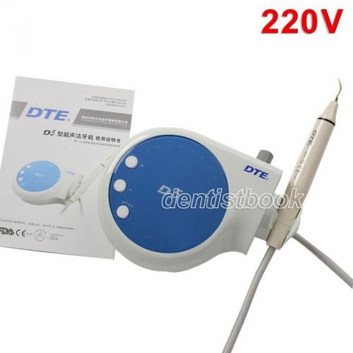 1 Set Original Woodpecker Dental Ultrasonic Piezo Scaler CE FDA DTE D5 220VBlue