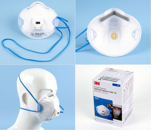 {1Box = 10EA} 3M 8840 / 8840 protective dust safety masks with exhalation valve