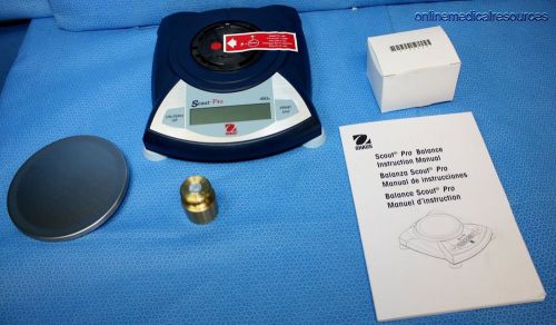 Ohaus scout pro portable balance scale calibration weight 400 x 0.1 g sp401 for sale