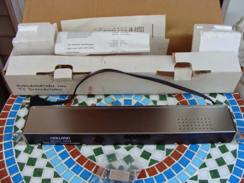 Holland Electronics Corp Model HDM Television Demodulator with Box