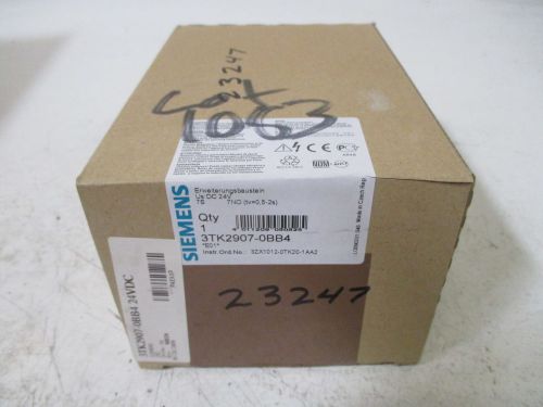 SIEMENS 3TK2907-0BB4 SAFETY EXPANSION MODULE *NEW IN A BOX*