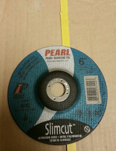 Pearl 6&#034; x .045 x 7/8&#034; Slimcut Depressed Center Cut-Off Wheels (Pack of 25)