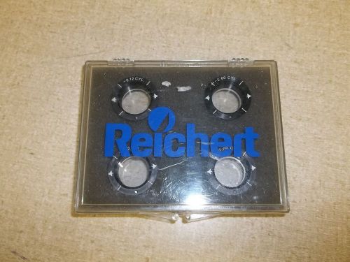 Vintage Reichert Lens Kit Auxiliary Cylinder Lens Set *FREE SHIPPING*
