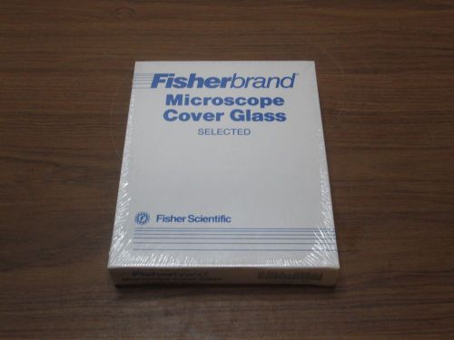 FISHER 40 x 22 x 1.5mm COVER GLASS RECTANGLE 12-544-B SEALED CASE 10 PACKS NEW