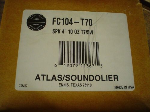 NIB Atlas 4&#039;&#039; speaker FC104-T70 -60 day warranty
