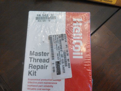 HELICOIL 5402-10 Thread Repair Kit, 304 SS, 5/8-18, 6 Pcs