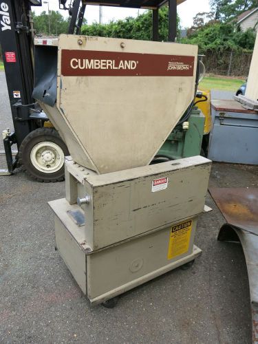 Cumberland 5hp Plastic Granulator 8x12&#034;