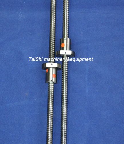 2 lead screws ball screws anti backlash ballscrew RM1605-700/1050mm-C7 for CNC
