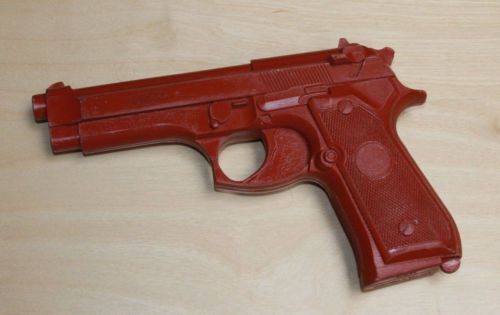ASP 7301 Red Urethane Training Gun Model Beretta