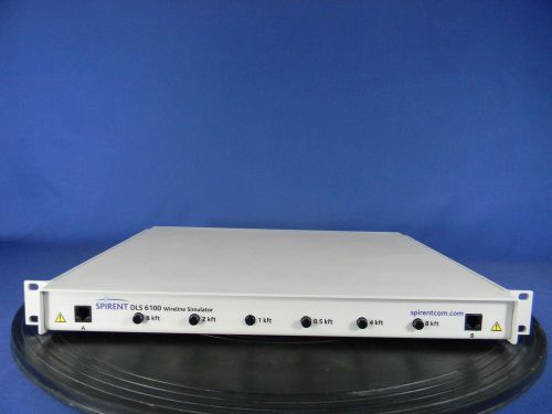 Spirent/TAS/Netcom DLS6100 Wireline Simulator 30 Day Warranty