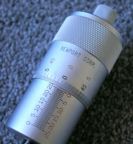 Newport Starrett HR-1 High Resolution  Micrometer 25 mm adj