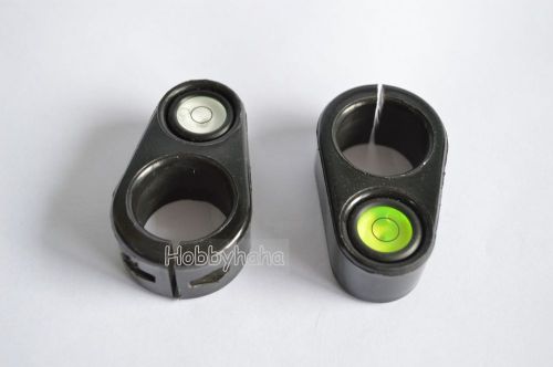 10pcs  new  pole bubble level vial with holder fits any 25mm diameter for sale