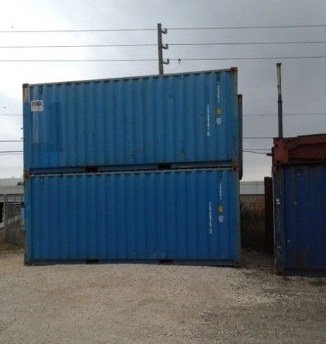 (10) 20&#039; Steel CARGO WORTHY Shipping Containers! HOT DEAL! - DALLAS