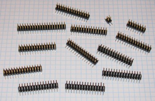 Surface Mount Connector Header .100 Spacing Dual Row Assortment New
