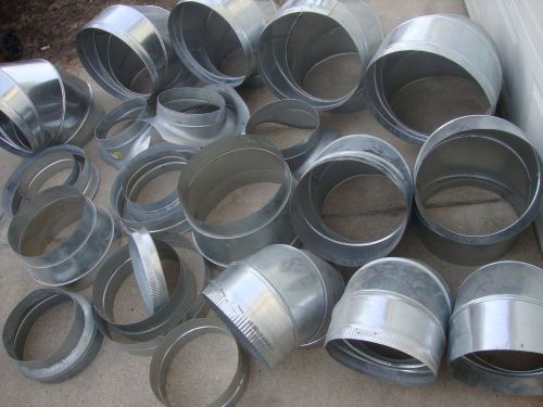18&#034;,14&#034;,12&#034;,90 deg adjustable duct sheet metal elbow - hvac and more for sale