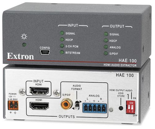 Extron HAE 100 HDMI Audio De-Embedder NEW 60-1075-01