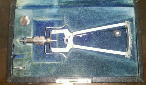 Opthalmologist Skylar Schiotz Tonometer w/ Case &amp; Paperwork