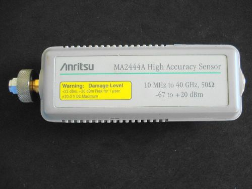 Anritsu MA2444A Power Sensor High Accuracy 10Mhz-40Ghz (-67 to +20 dbm) 50 Ohm