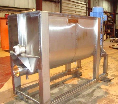 BMI / Cherokee 50 Cu Ft Stainless Steel Sanitary Paddle/Ribbon Mixer