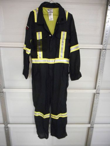 Summit work apparel fr nomex reflective safety coveralls navy size 40r excellent for sale