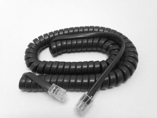 NEW Replacement 9&#039; Handset Curly Cord Gray for Cisco 7900 Series &amp; SPA Phones