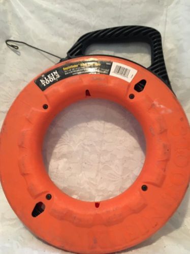 Klein tools depthfinder steel fish tape - 1/8&#034; 125 ft. used for sale