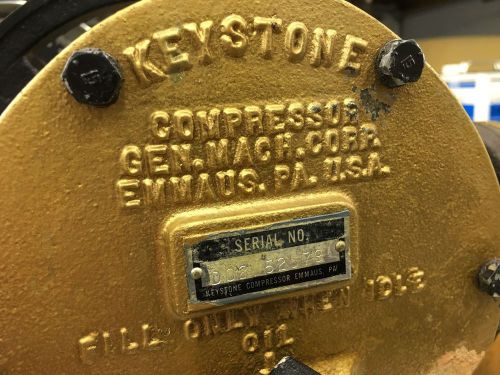 Keystone vintage air compressor