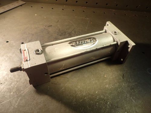 Sheffer heavy duty pneumatic air cylinder flange mount 2-1/2&#034; bore 6&#034; stroke for sale