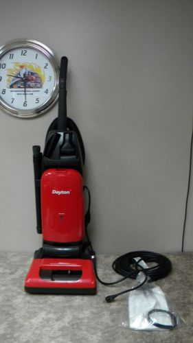 Dayton Commercial Bagged  WindTunnel 13&#034; Bagged Upright Vacuum, New With Warrant