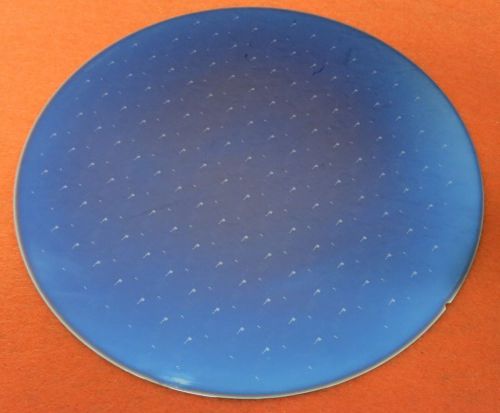 8&#034; 200mm Silicon Wafer for Art Projects Pattern on front, blank back #40