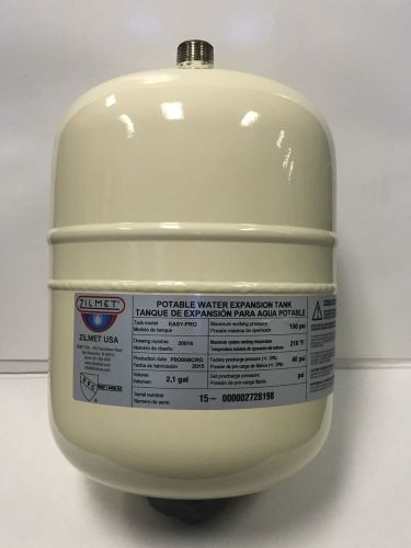 Zilmet expansion tank 2.1 gallons for sale