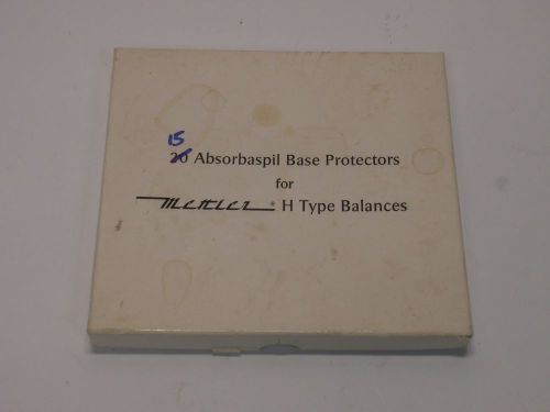 Lot of 15 Absorbaspil Base Protectors for Mettler H Type Balance