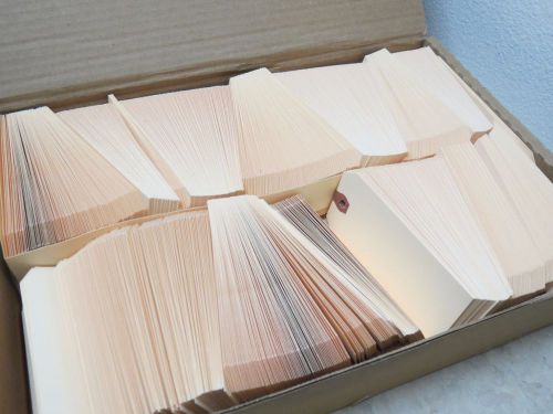 100 Avery Manila &#034;G&#034; Shipping Tags, Unstrung, 4.75 x 2.375-Inches, crafting
