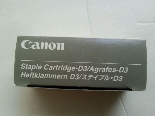 CANON D3 STAPLES 0250A013[AB] 1 BOX OF TWO CARTRIDGES