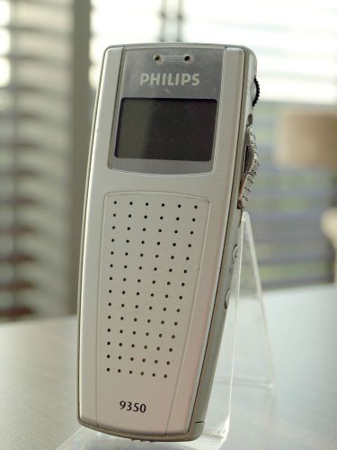 WORKING Philips 9350 Digital Pocket Dictaphone Dictation Recorder Dictating