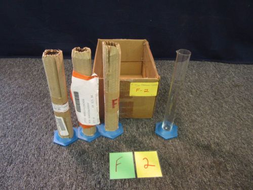 4 fisher 100 ml graduated glass cylinder lab science unit scale pour 20 c new for sale