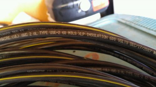 Southwire 75&#039; Awg 2-2-2 Aluminum URD Triplex Wire direct burial 600 volt Cable